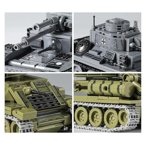 T-34 + 38T - WWII 1008 pcs