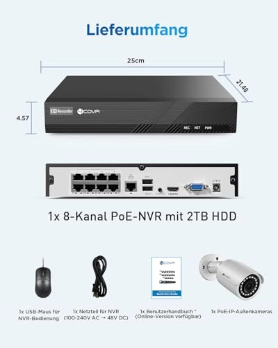 DLY-NVR8P2TC - 8-Channel