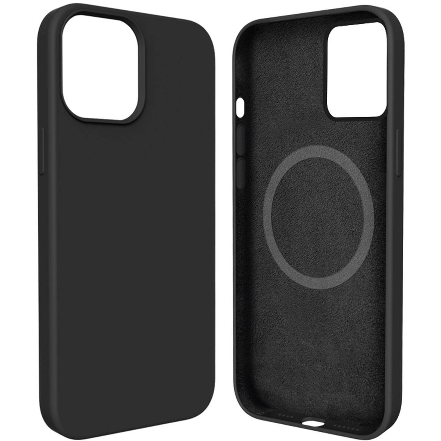 Efficiente Series Magnetic Liquid Silicone Case - Silicone Back Case for iPhone 13 Pro