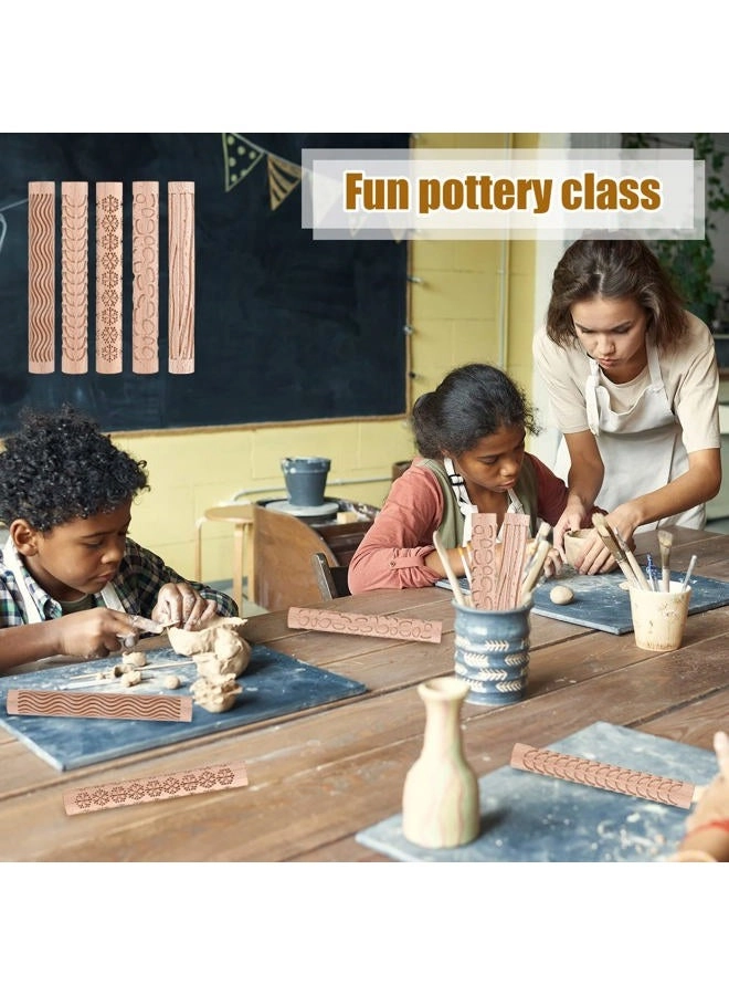 Handmade Clay-22 - wood 5 pieces