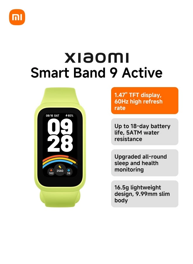 Xiaomi Smart Band 9 Active - One Size (Adjustable Band)