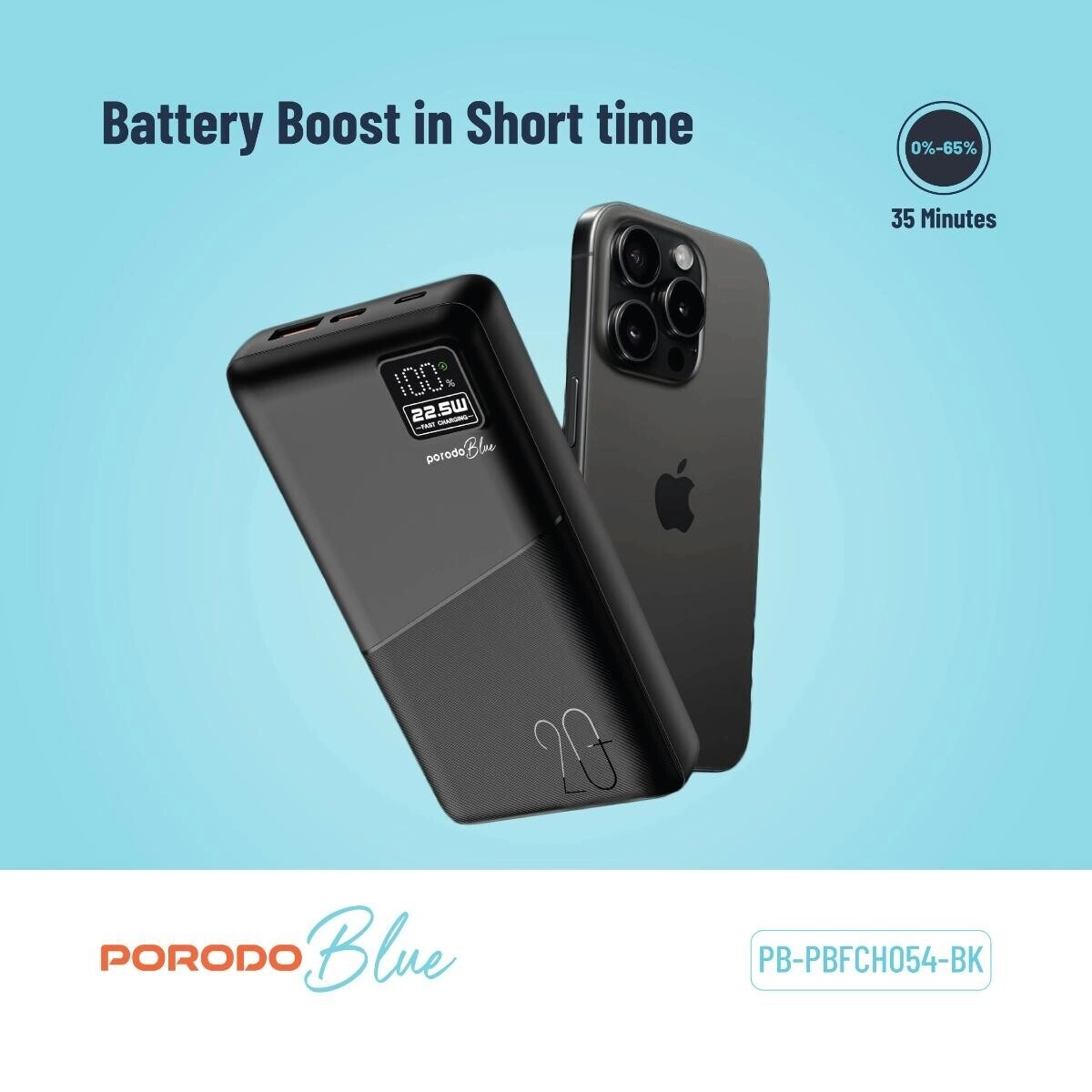 Power Bank - 20000mAh 22.5W