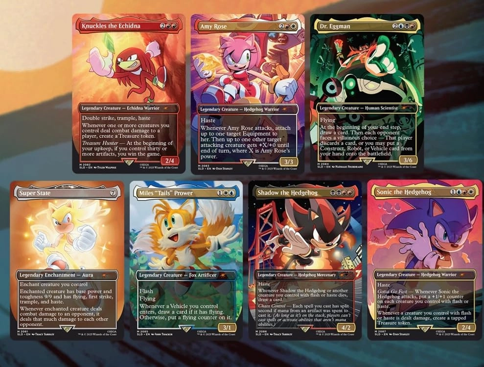 MTG Decks & More Secret Lair x Sonic: Friends & Foes - Non-Foil Edition