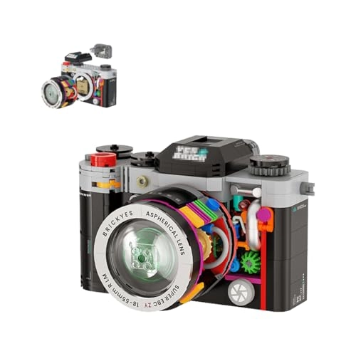 Fuwraixis Vintage Camera Block - 556 pcs