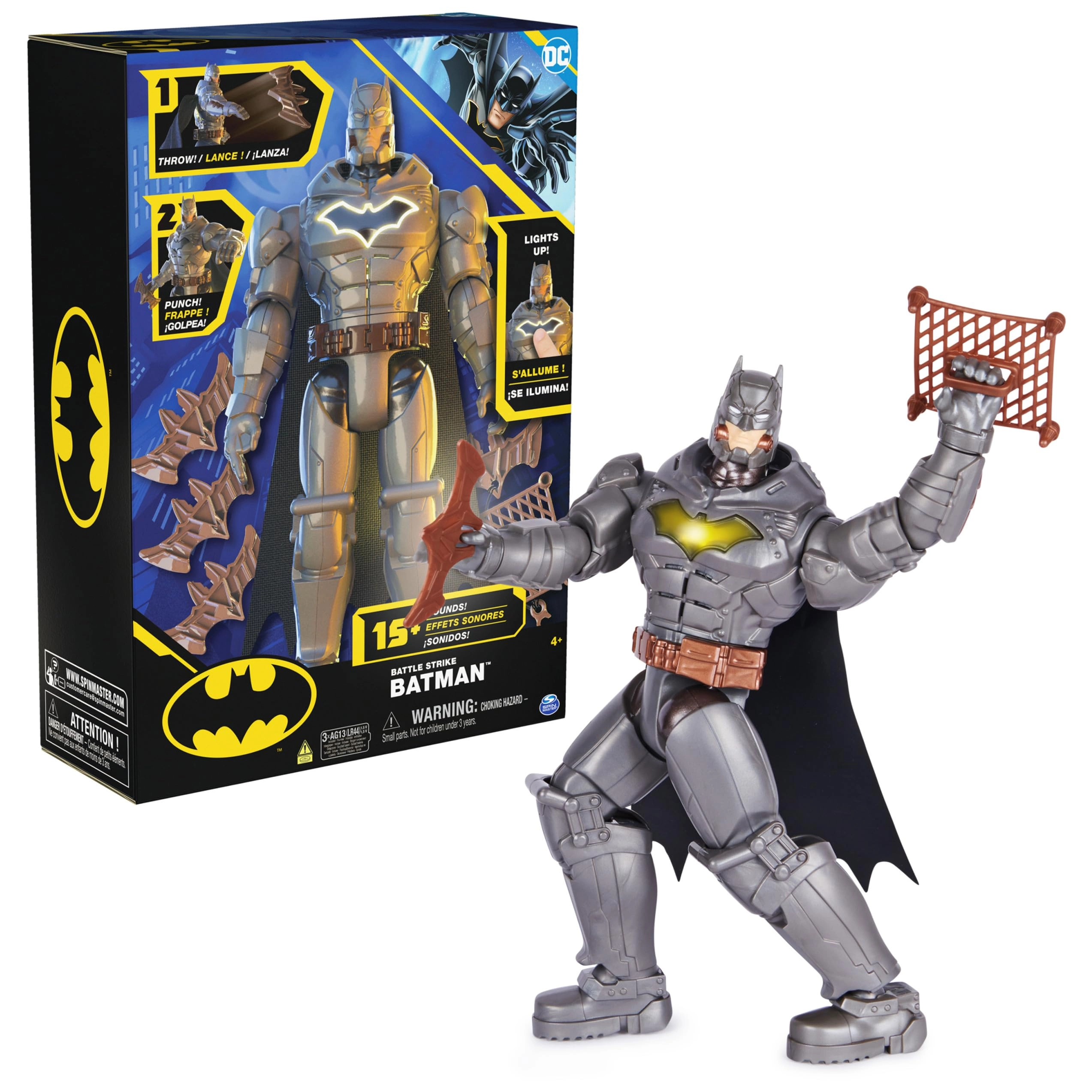 Spin Master Batman - Movie - Battle Strike Batman - Ages 3 and Up 1 piece (30.48 cm) (6064970)