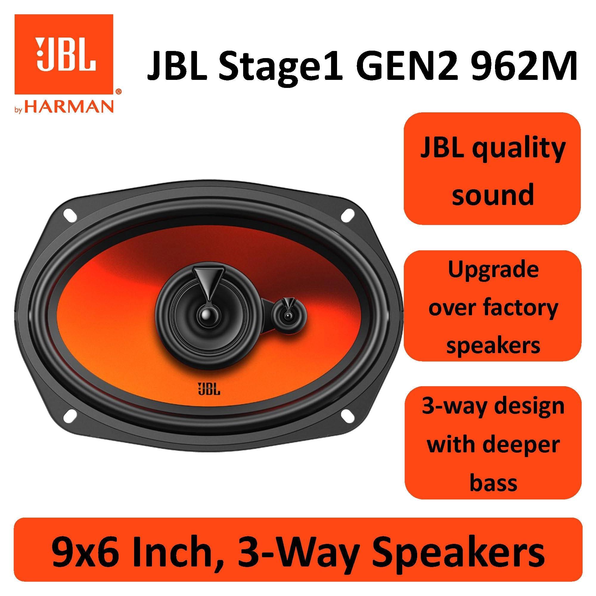 Stage1 962M - 152mm 3-Way Coaxial
