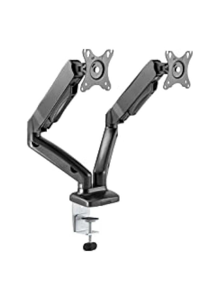 Dual Monitor Stand - 32 Inch 75mm x 75mm or 100mm x 100mm