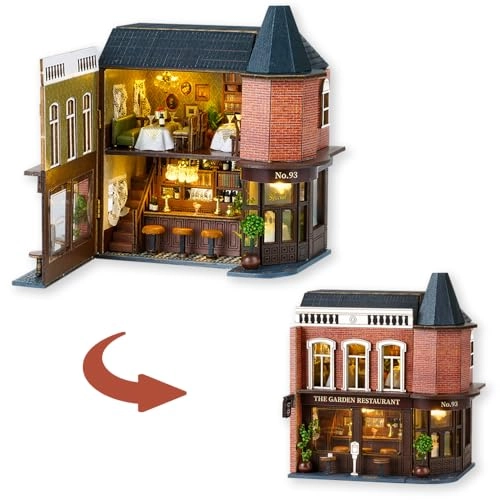 Miniature Dollhouse Kit - Warm House 1:32