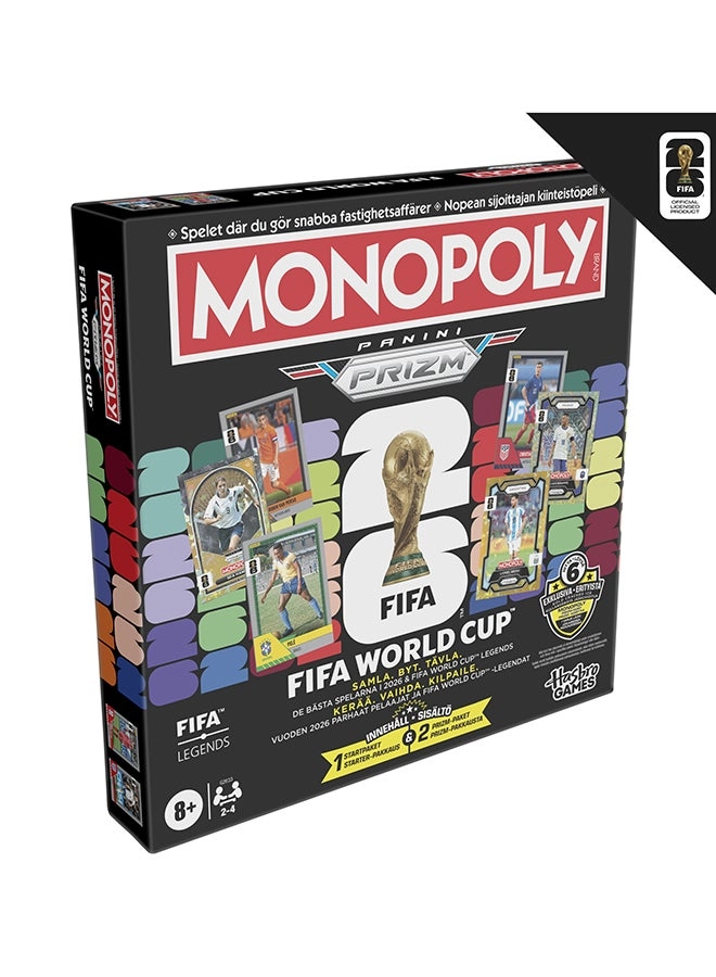 Hasbro Monopoly Panini Prizm: FIFA World Cup