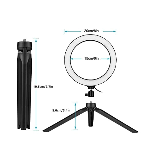 LED Ring Light - 8 Inch