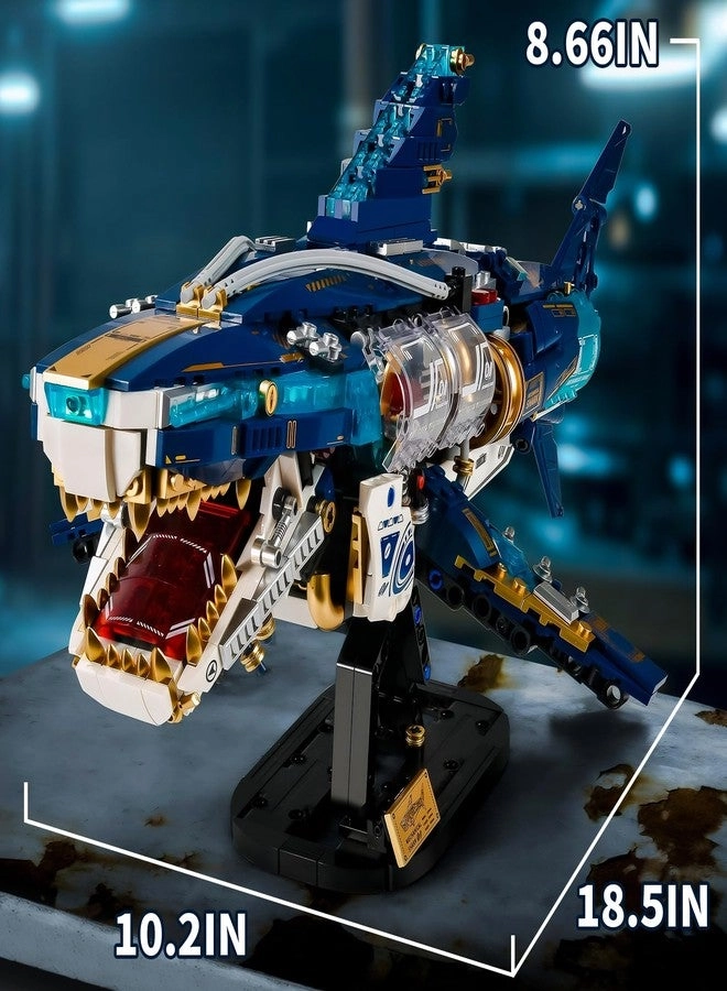 Mechanical Shark - Sea Fish Collection 1277pcs