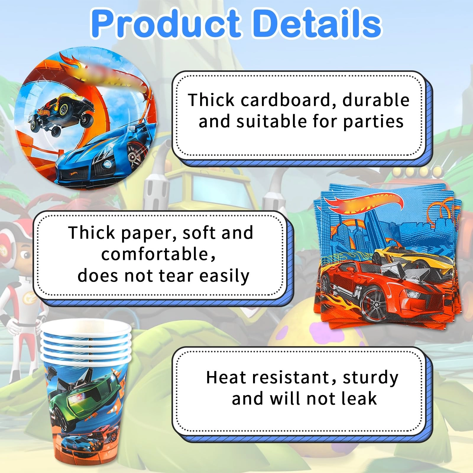 Party Tableware - 51Pcs Birthday