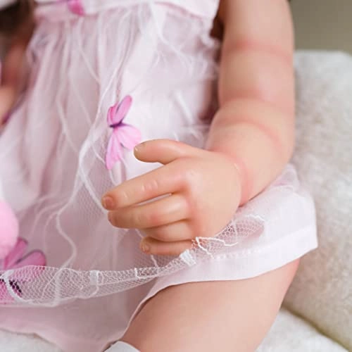 Princess Betty Reborn Baby Doll - 55CM Silicone Hand rooted hair