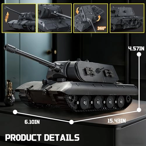 E-100 Heavy Tank Model Kit (97020) - 1:28