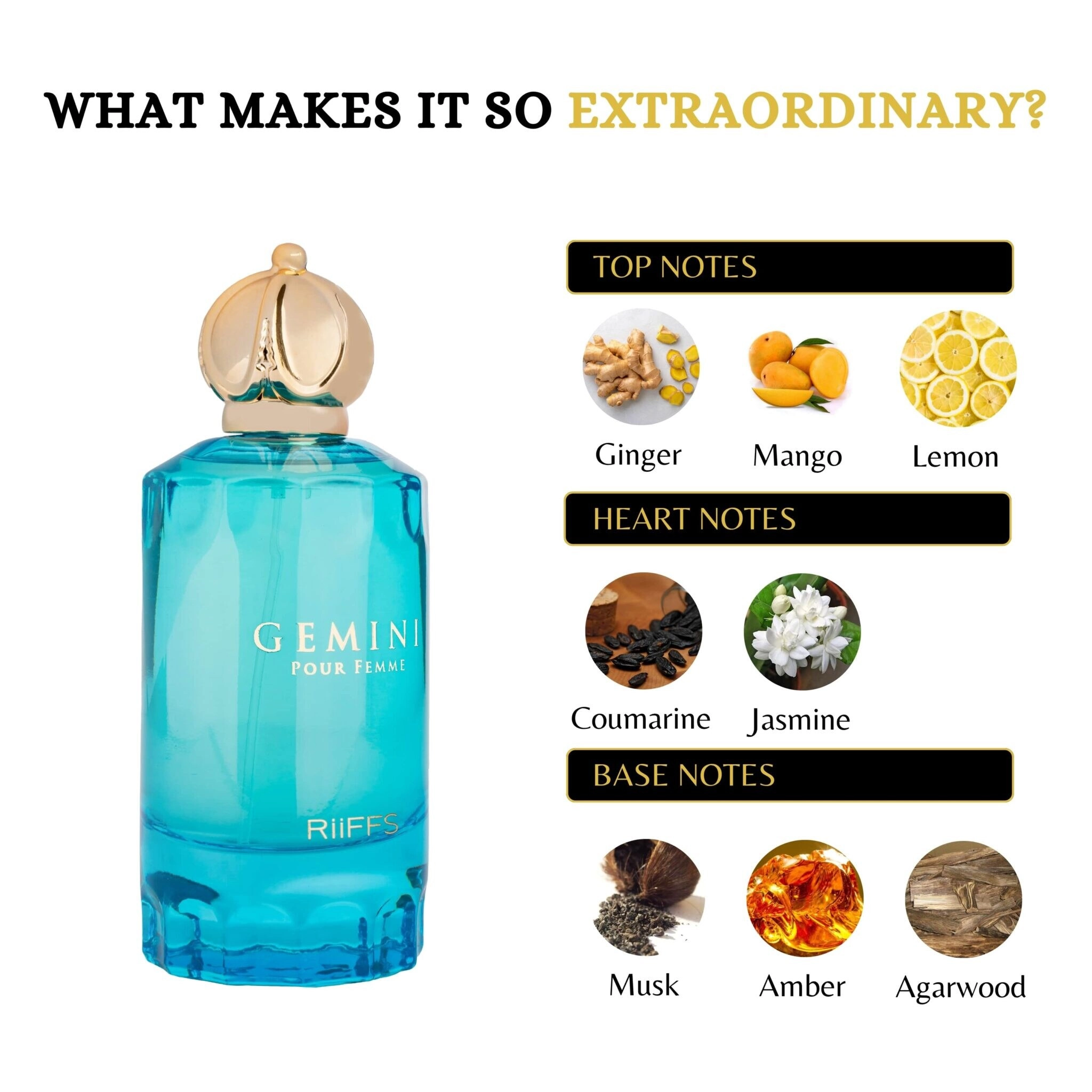 GEMINI POUR FEMME Eau de Parfum 100ml