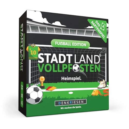 Stadt Land Vollpfosten: Football Edition - Card Game (German)