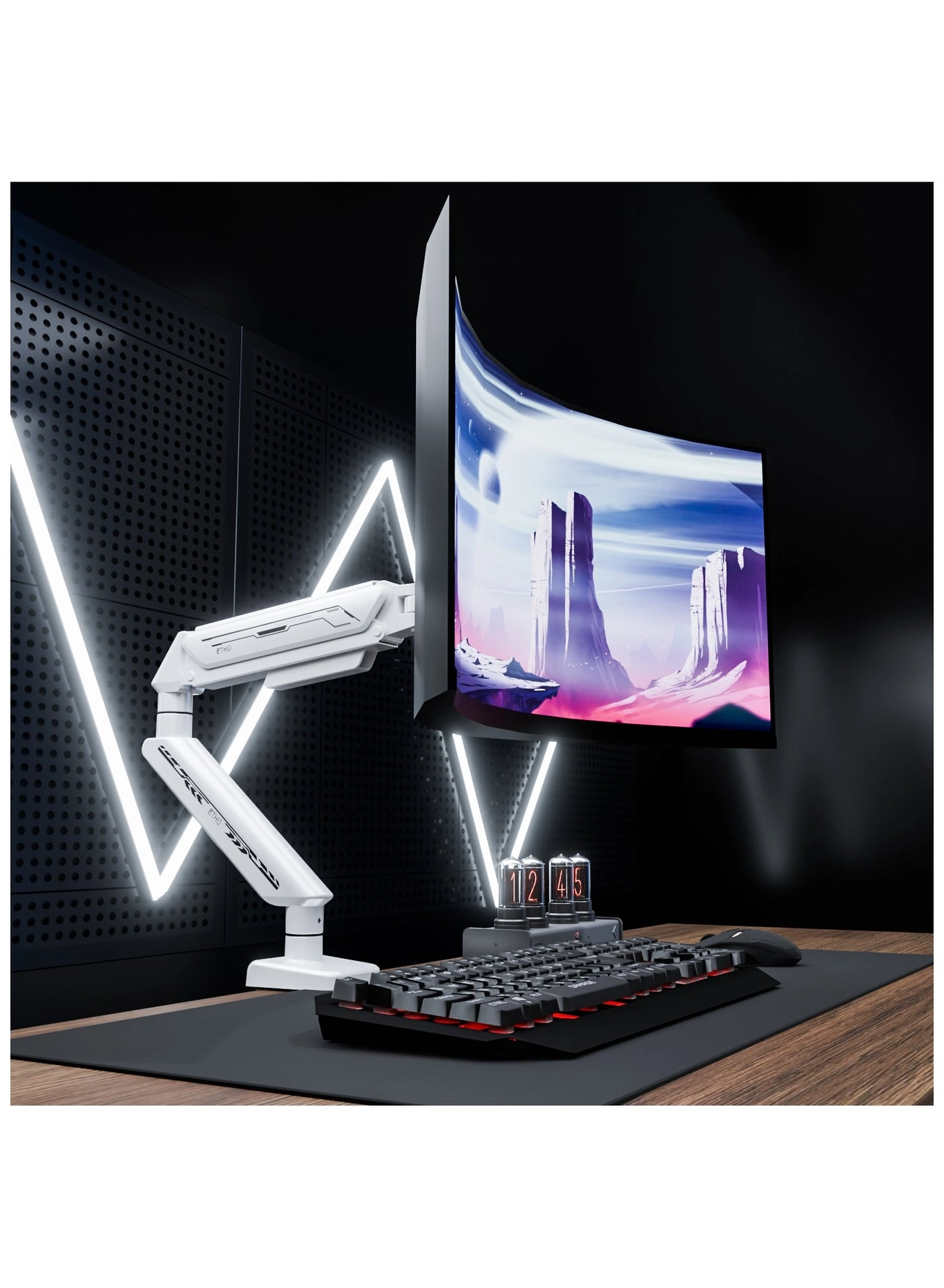 Monitor Arm - Single 13-32 inch 75x75/100x100mm