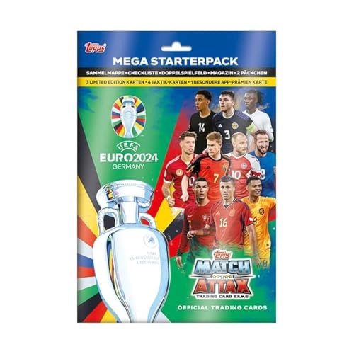Match Attax Euro 2024 Mega Starter Pack - 16pcs 4pcs