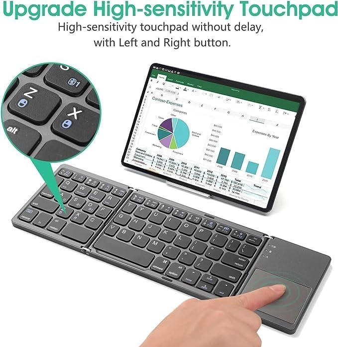 Foldable Keyboard - Wired/Wireless