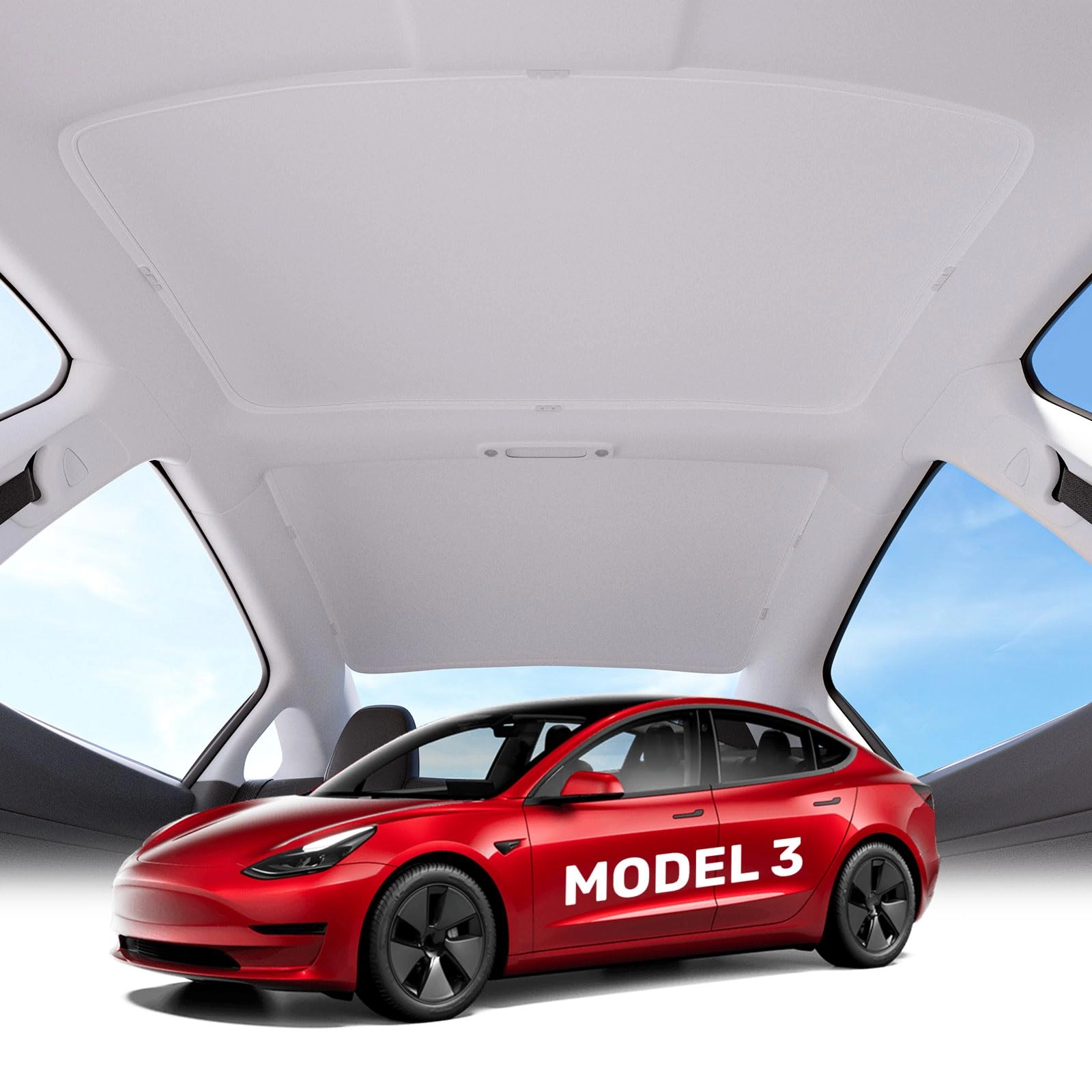 Zanch Roof Sunshade - Tesla Model 3 2020-2023