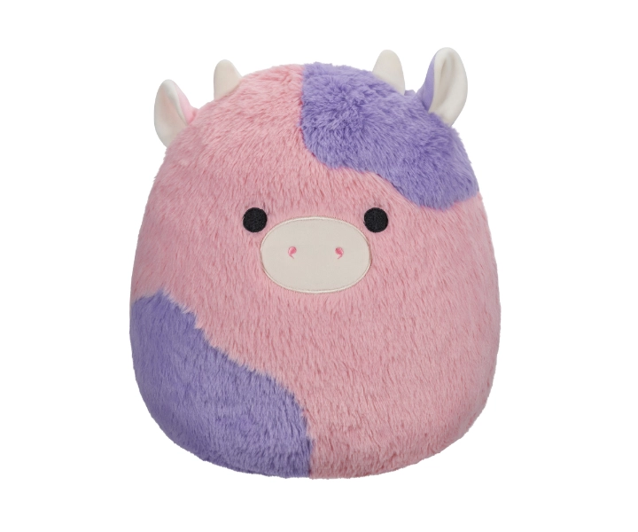 Squishmallows Patty Cow Fuzzamallow - 30 x 28.25 x 23.75 cm
