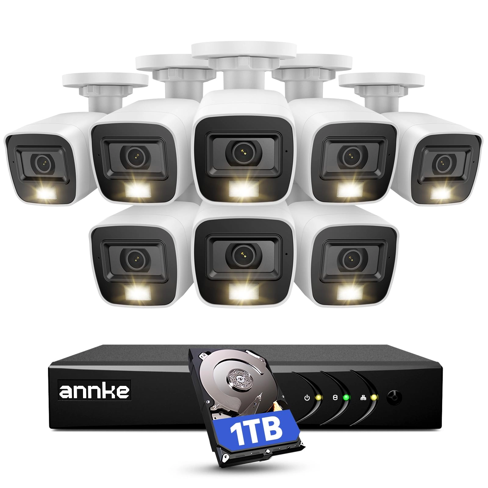 Annke 3K Lite AI DVR - 1TB 8CH