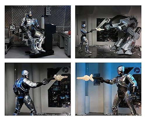 ULTIMATE ROBOCOP - Battle Damaged with Chair (20 cm) (42142)