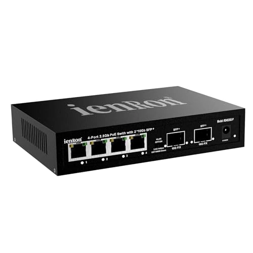 2.5Gb PoE+[4*2.5Gb PoE+2*10Gb SFP+ - 6-ports