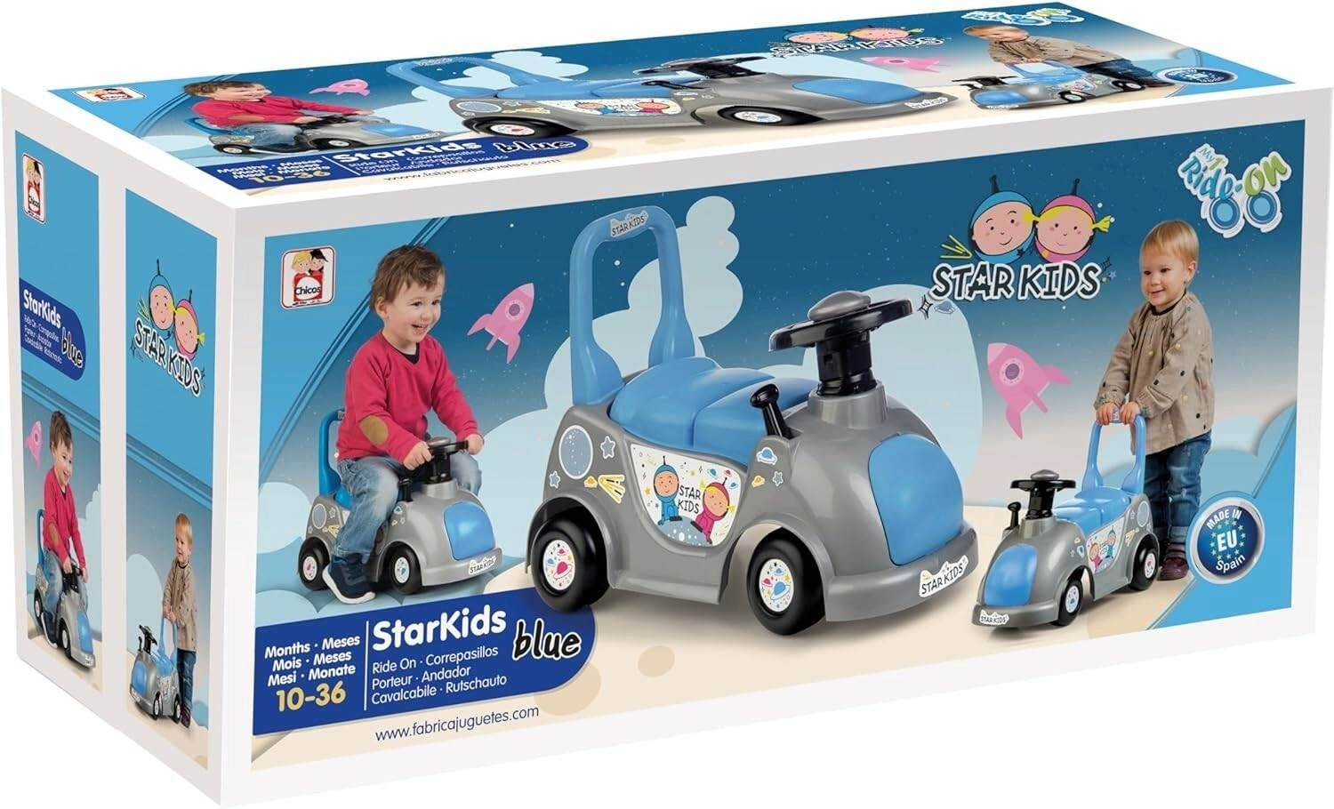 Starkids Correpasillos - Blue Suitable for 10 Months & above