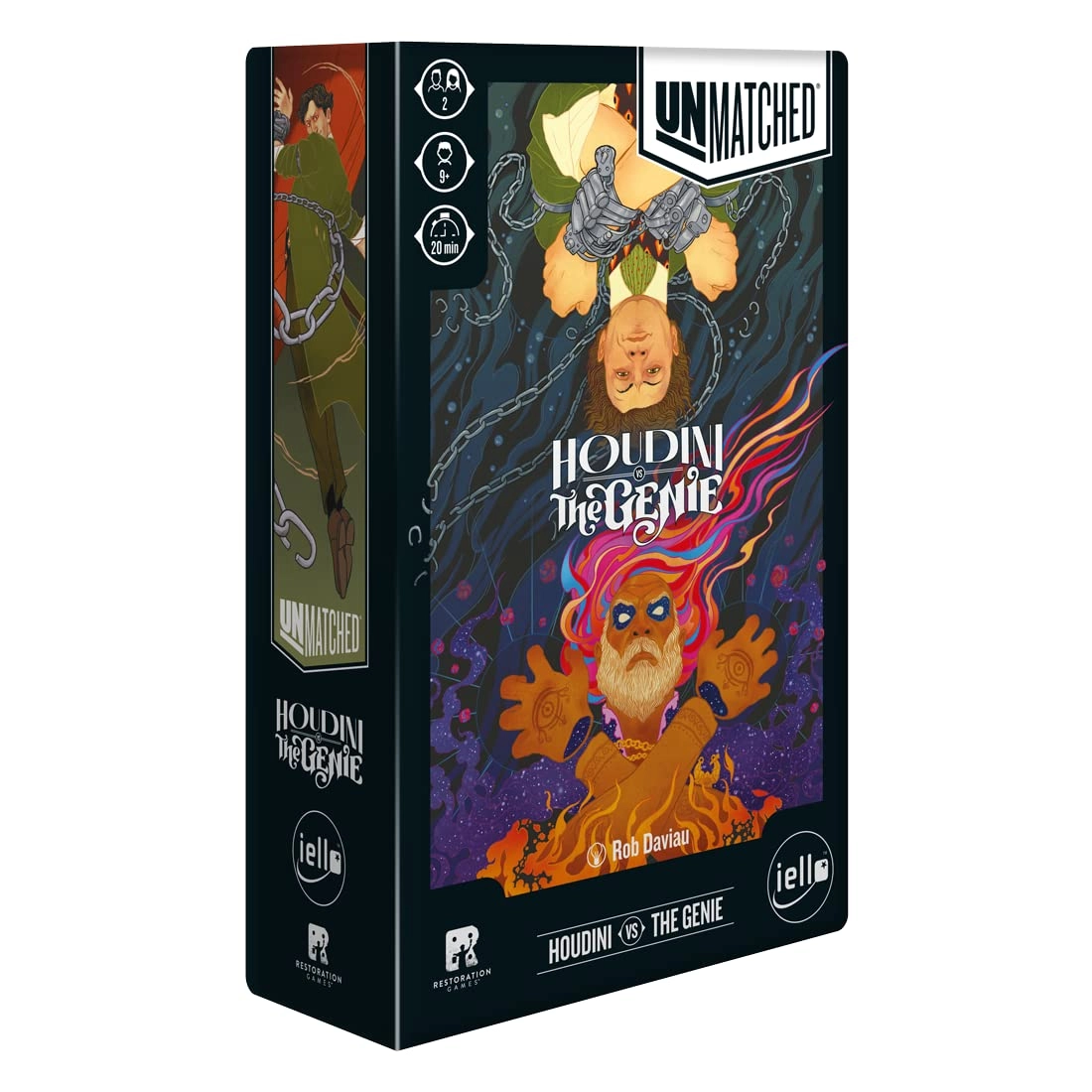 Iello Unmatched: Houdini vs. The Genie