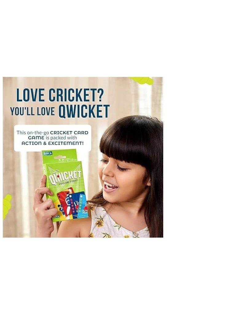 Qwicket - Cricket Card Game