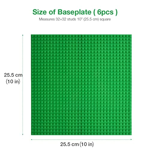 baseplates - 25X25cm 6 Pcs