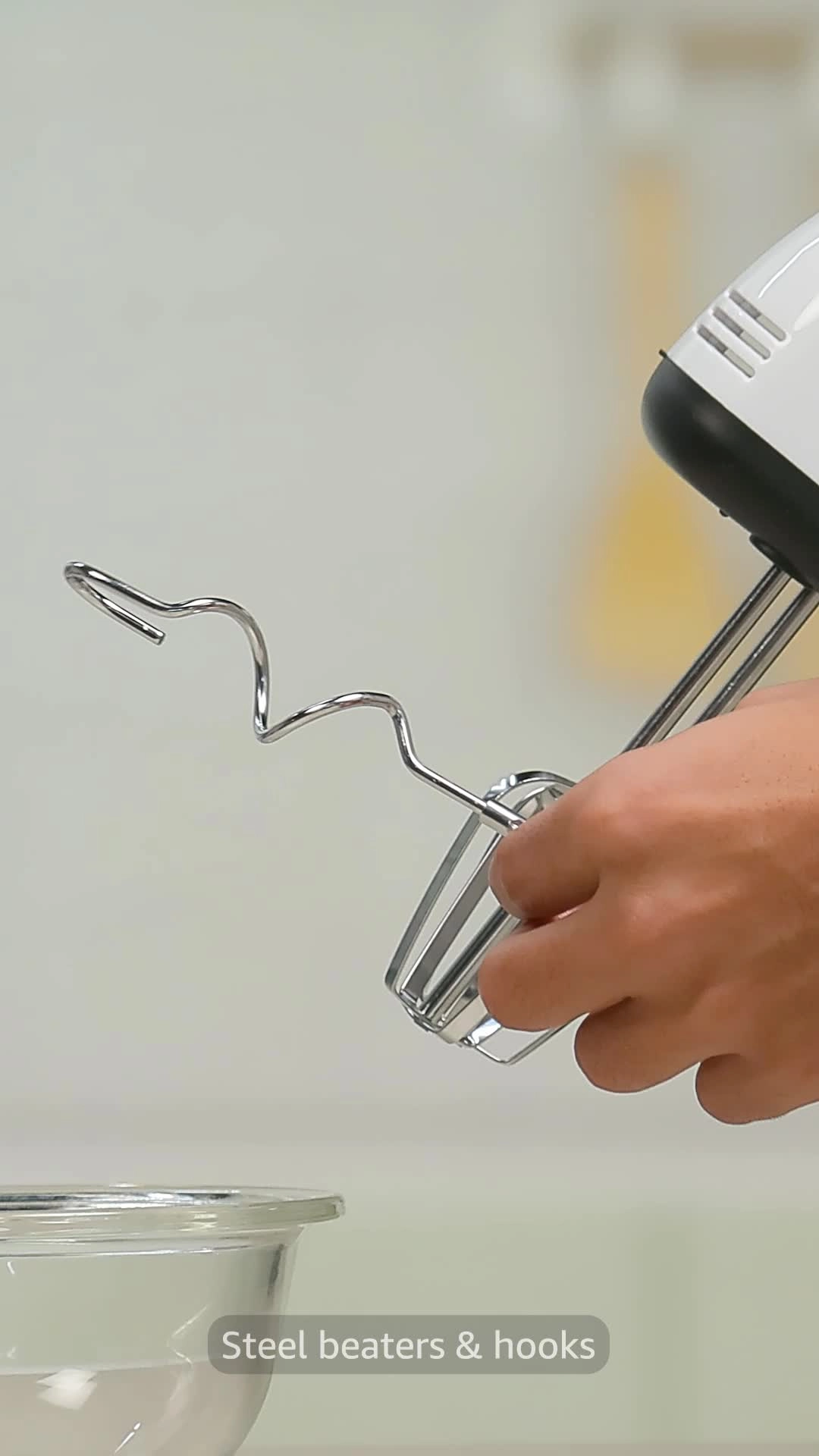 High-Power Hand Mixer - 200W