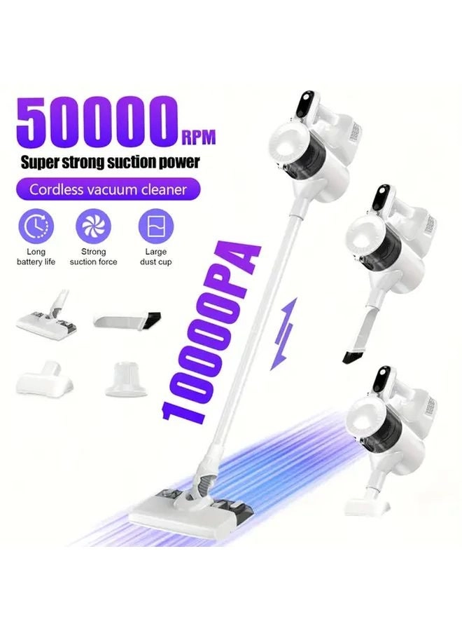 4-in-1 Wireless Handheld Vacuum Cleaner - 2000mAh
