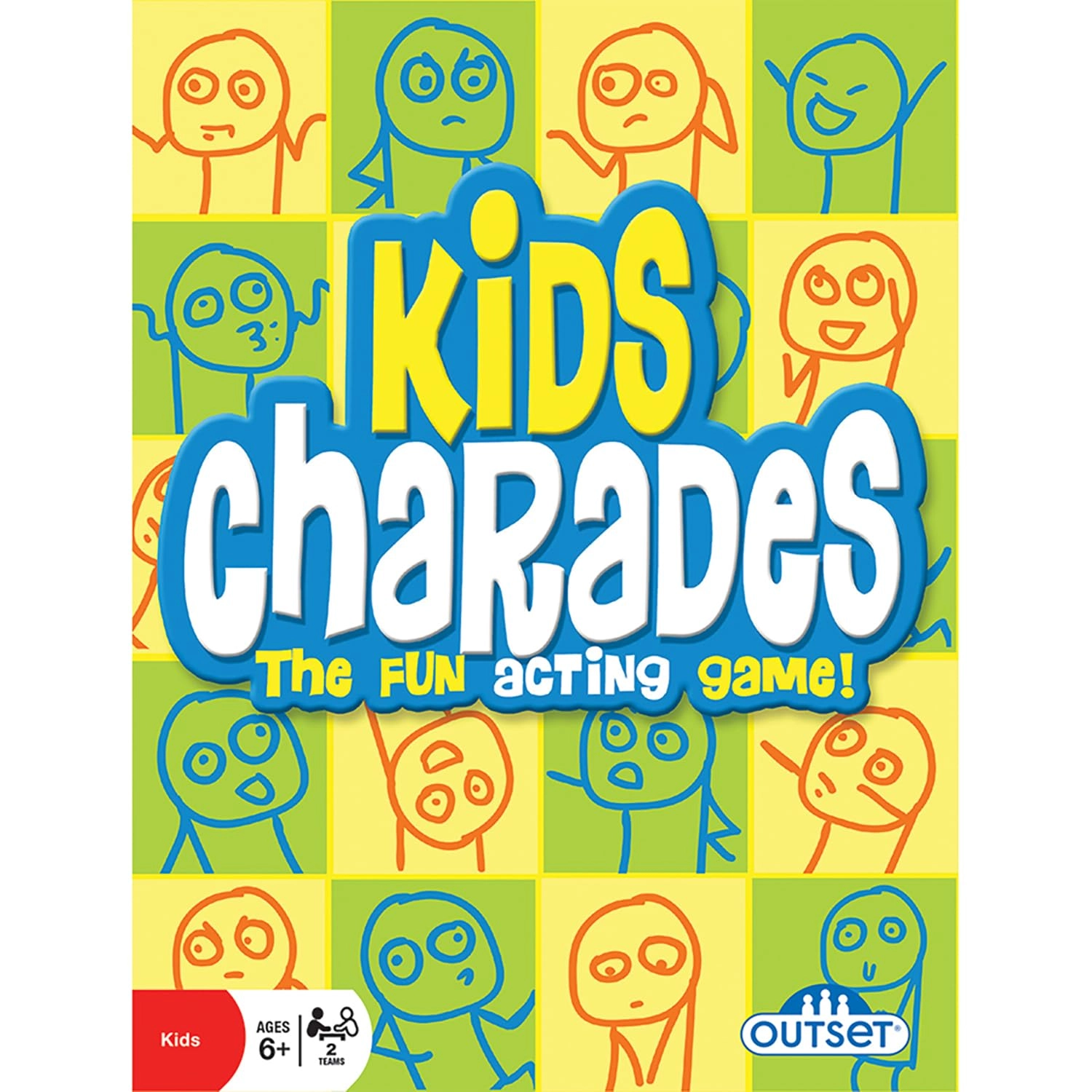 Outset Media Kids Charades - English Ages 6+
