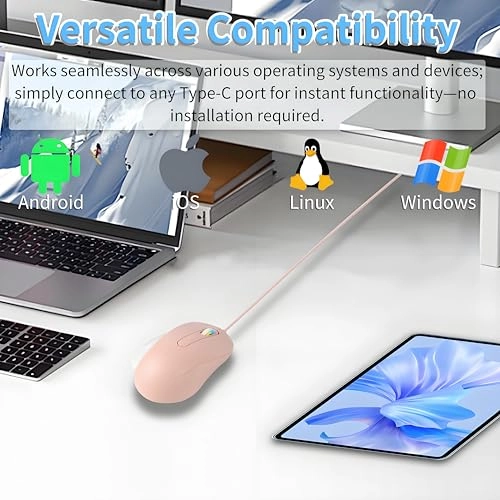 Type-C Wired Mouse - USB