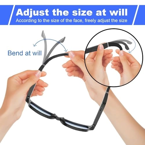 Smart Bluetooth Glasses - Clear Calls 6 Hours