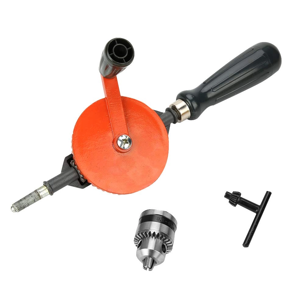 NDNCZDHC Hand Crank Drill - Steel 3/8 inch