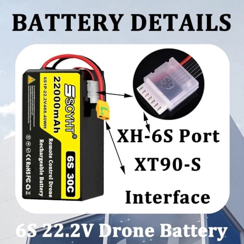 Lipo Battery 6S - 22.2V 22000mAh 30C