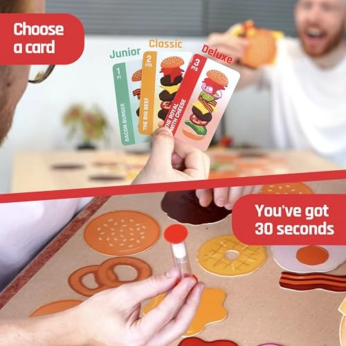 Flippin’ Burgers - Card Flipping Party Game