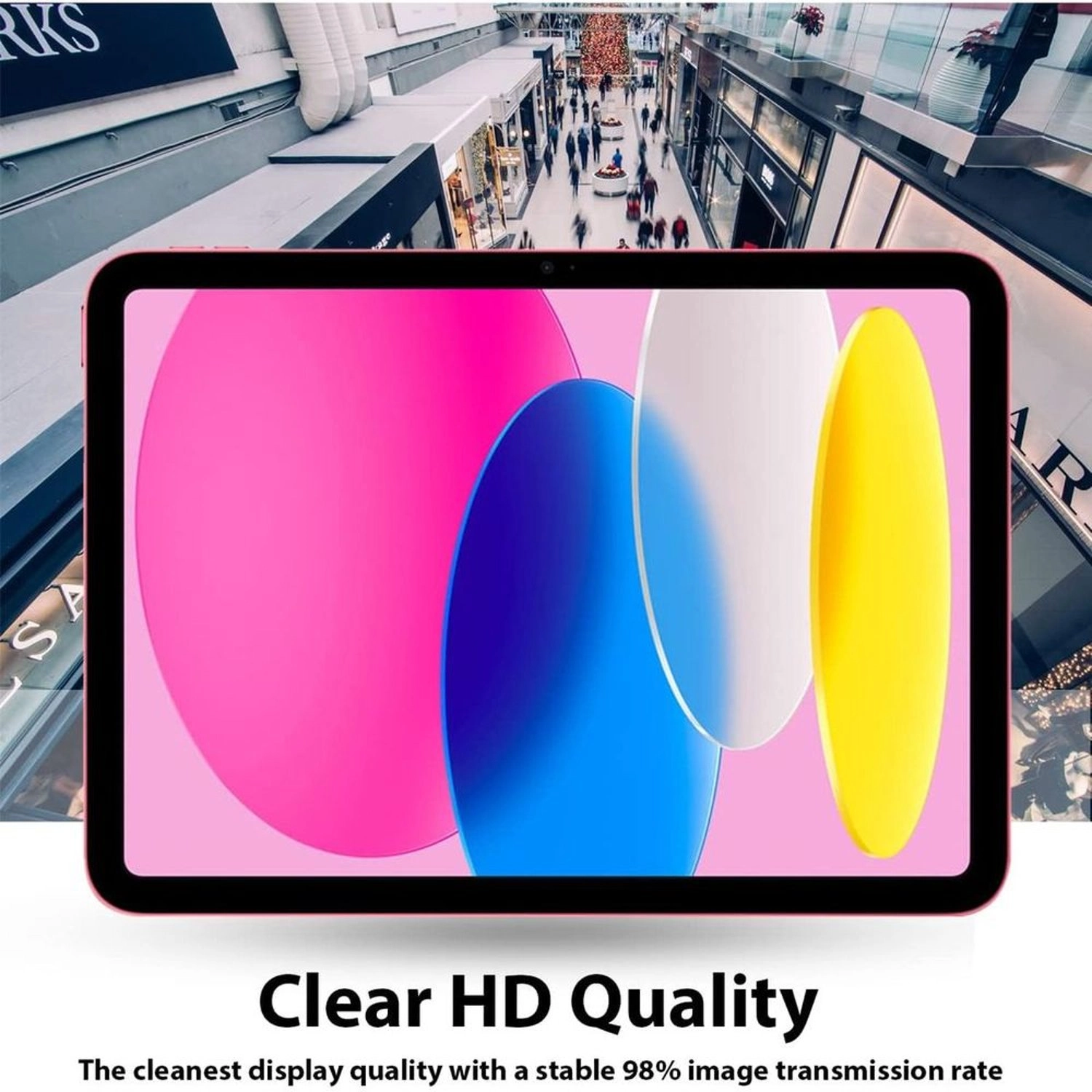 Full Coverage Tempered Glass for iPad 10.9