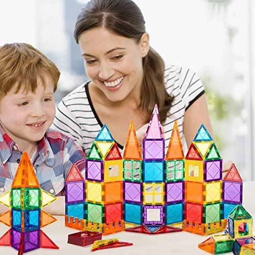 Magnetic Tiles - 76 pcs