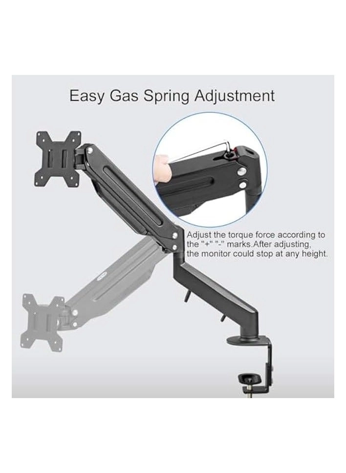 Dual LCD Monitor Desk Mount Stand - 2 27in
