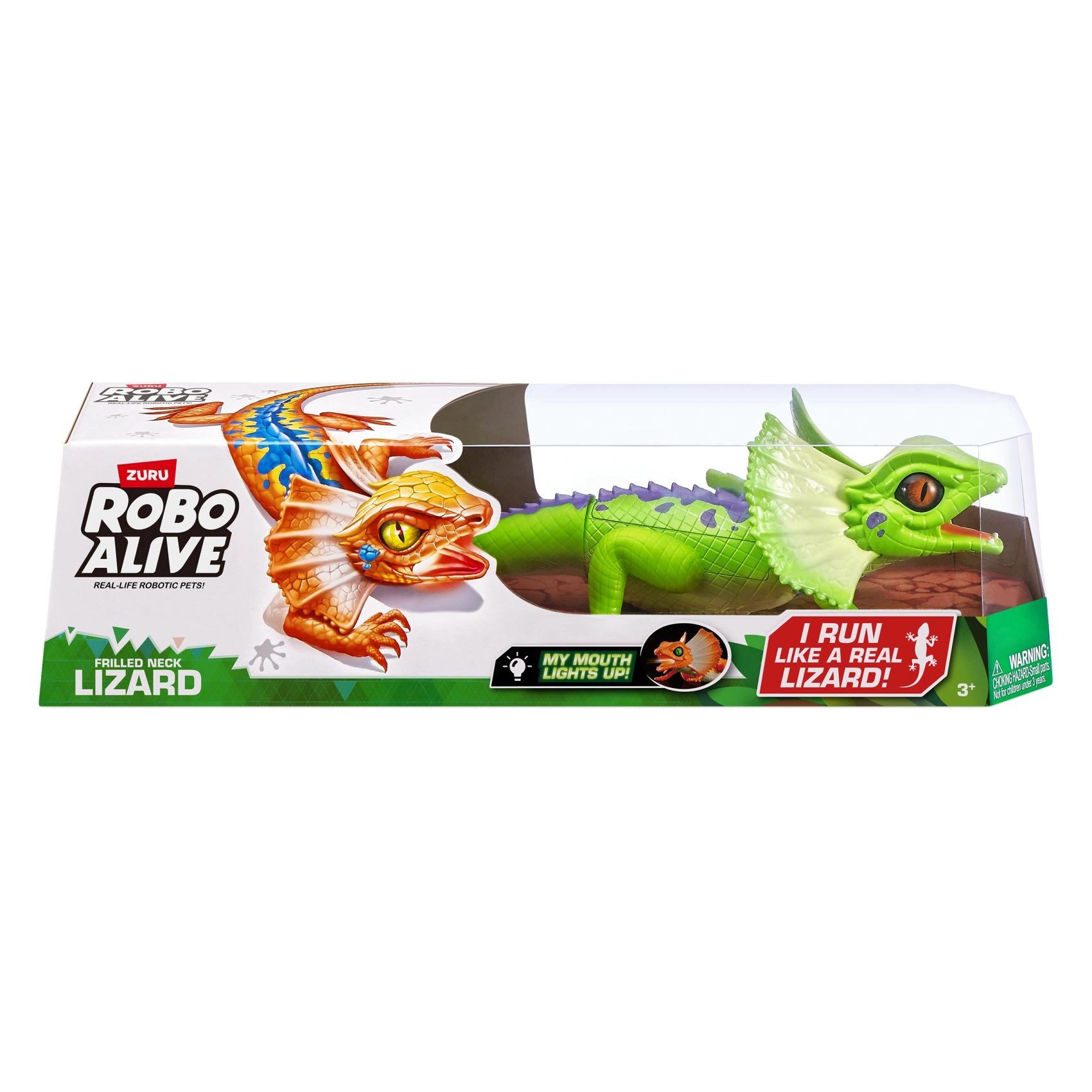 COLOR LAND CHILDRENS TOYS CENTER LLC Robo Alive Frilled Neck Lizard - Series 3 3 Years+