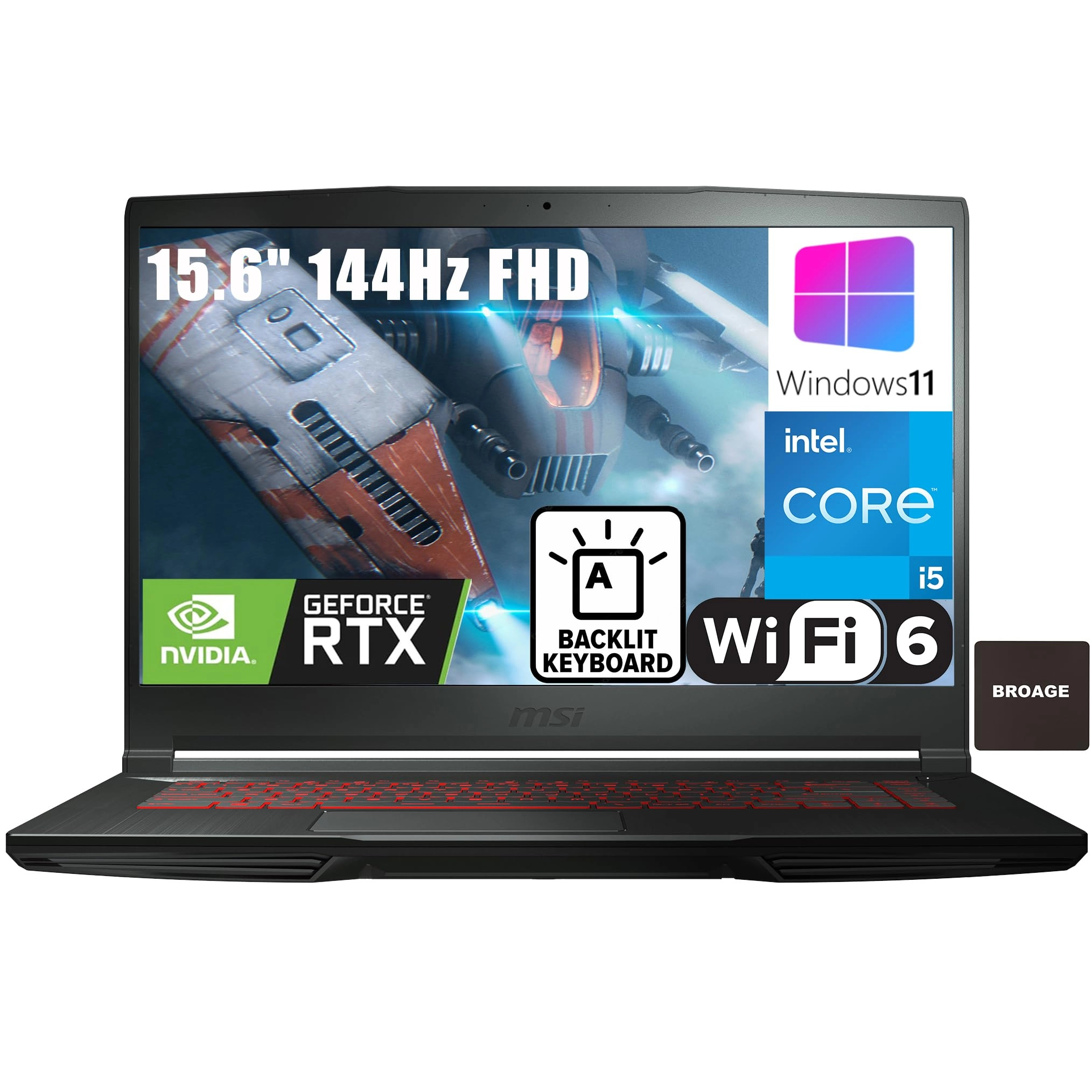 GF63 - 15.6'' Core i5-11400H 32GB DDR4 2TB SSD
