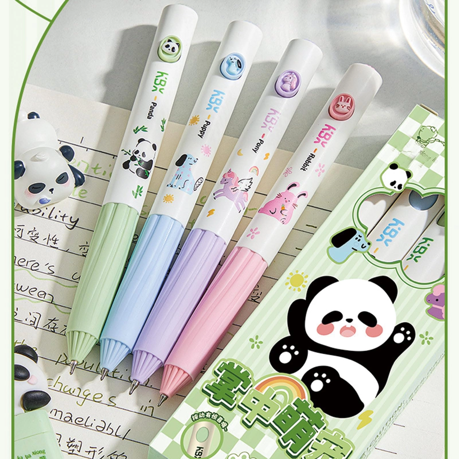 Gel Pens - 4 pieces 0.5mm