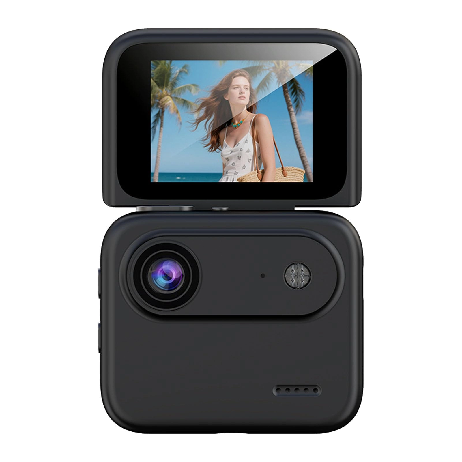 Depisuta Action Camera With Flip Screen - 1290x1080 30FPS