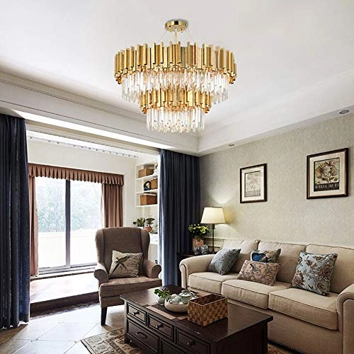 Circular Crystal Chandelier