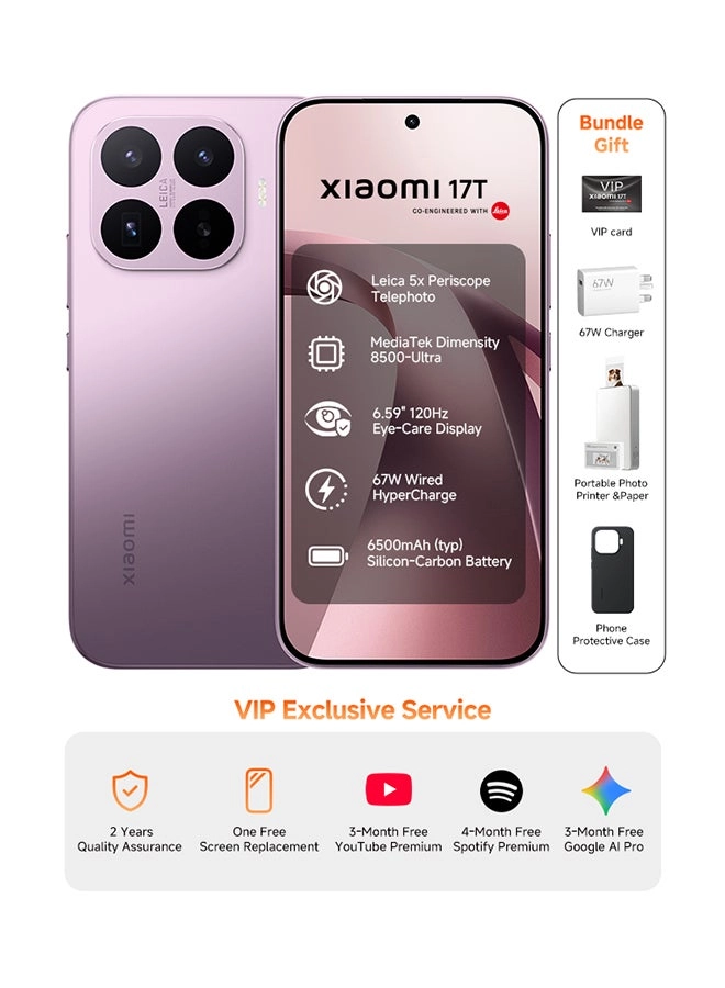 17T - 12 GB 512 GB + Photo Printer + Photo Paper