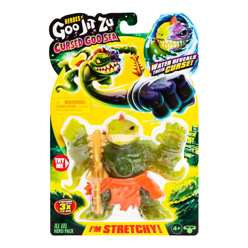Heroes of Goo Jit Zu Cursed Goo Sea S10 Hero Pack - Ill Eel